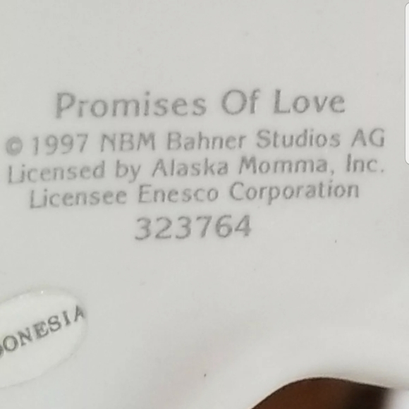 Pretty As A Picture "Promise Of Love" Bride Enesco Figurine 323764 Kim Anderson - Picture 9 of 11